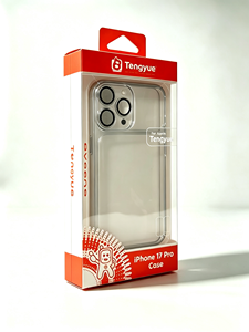 Caja de Embalaje de Plástico para Teléfonos Móviles al por Mayor, Caja Exterior Plegable Transparente Personalizada para Fundas de Celulares - Product Image 3