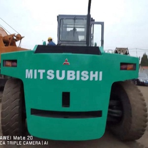 30ton 6D24 Used Mitsubishi Diesel Forklift with 4X4 Drive Two/Three Stage Mast Offroad for Construction Use - Product Image 6