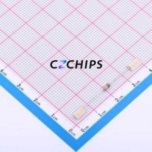Resistencia de Orificio Pasante CR1/8W-15K 5%-OT26, Componente de Orificio Pasante (THT), Película de Carbono de 2.3x3.7mm, 15kOhm, 5%, 200V - Product Image 1