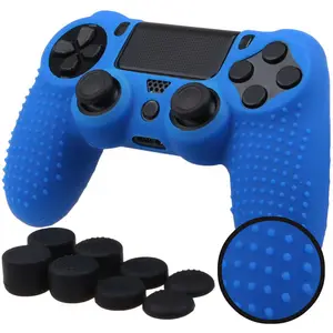 Housse <span class=keywords><strong>de</strong></span> protection en silicone bon marché pour <span class=keywords><strong>Playstation</strong></span> <span class=keywords><strong>4</strong></span> PS4 Slim, pour PS4 Pro 1 To - Product Image 1