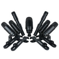 Microphone de studio professionnel Lane KING-717, ensemble de microphones Audix pour batterie, microphone pour instruments de percussion