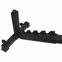 Banc d'haltères réglable et multifonctionnel Équipement de gymnastique avec haltères et supports