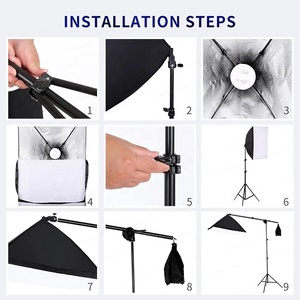 Producto retrato película foto Video estudio fotografía <span class=keywords><strong>caja</strong></span> suave soporte <span class=keywords><strong>de</strong></span> <span class=keywords><strong>luz</strong></span> Kit equipo <span class=keywords><strong>de</strong></span> transmisión en vivo <span class=keywords><strong>caja</strong></span> <span class=keywords><strong>de</strong></span> <span class=keywords><strong>luz</strong></span> suave - Product Image 5