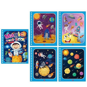 Goedkope Cartoon Doodle Boek Kids Magic Water Kleuring Tekenboeken Educatief Doodle Schilderij Boek - Product Image 3