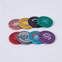 Jetons de poker en céramique personnalisés 10g, jetons de casino professionnels à texture profonde, prix d'usine en gros