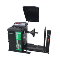 Balanceadora Automática de Ruedas para Camiones de Servicio Pesado, Máquina de Balanceo de Neumáticos de Alta Calidad ChenTuo CT1200, 200 rpm, Capacidad de 75 kg, 110V/220V/380V