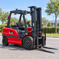 Chariot élévateur électrique certifié CE à mât triple, capacité de levage 3,5 tonnes, mini-élévateur électrique 4x4, chariot élévateur (montacargas) - Vente Flash
