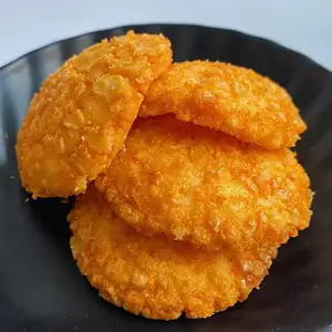Nieuwe Product Thailand Graan Snacks Oem Krokante Rijst Cake Gebakken Honing Rijst Crackers