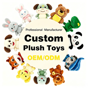 Fabricant de jouets en peluche personnalisés OEM ODM, mini animaux en peluche sur mesure, design ours, super doux, rembourrés en coton PP, poupées en peluche. - Product Image 1