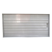 Système hydroponique pour serre agricole, grande table de culture 4*8 pieds, plateaux de culture à flux et reflux, cadre en acier galvanisé à chaud, banc roulant