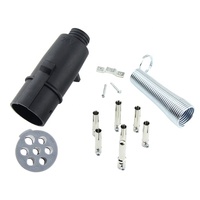 Autone TC313S 24V 7 Pin Piezas de remolque Semi-Remolque Montaje de cable en espiral Cable de remolque con cubierta de TPU