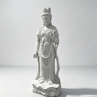 Granitstatuen von Guanyin in Dreiunddreißig Ausführungen, Verschiedene Posen, 33 Avalokiteshvara-Steinfiguren, Buddhistische Tempelskulpturen