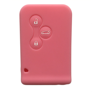 CRH voiture télécommande porte-clés étui en Silicone adapté pour Renault Clio Logan Megane <span class=keywords><strong>2</strong></span> 3 Koleos trafic captur grand <span class=keywords><strong>scenic</strong></span> 3 accessoires - Product Image 4