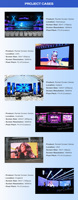 Pantalla LED de Alquiler TOPvision P3.91, Resistente al Agua, Duradera, Portátil, Fácil de Montar, Pantalla LED para Eventos Escénicos