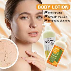Loción Corporal Cítrica de Marca Privada con Vitamina C y Niacinamida, Venta al por Mayor de Fábrica, Fórmula Personalizada, Fragancia y Empaque Personalizados - Product Image 5