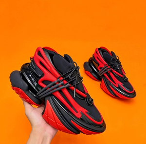 Chaussures de sport décontractées pour hommes, originales, de luxe, de marque, en cuir véritable, antidérapantes, à lacets - Product Image 1