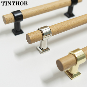 Griffe und Knöpfe Möbel Gold Schrank zieht moderne schwarze Küchen türen Holz Zink legierung Schublade Silber verstellbare W-0120 - Product Image 4