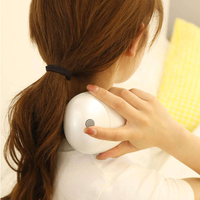 Masseur électrique intelligent pour le cuir chevelu Soins de santé Relax Cou Massage du corps Pétrissage Dispositif vibrant Lumière rouge Nourrit les cheveux