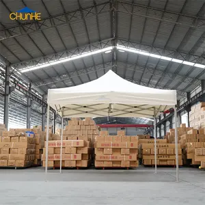 Harga rendah kanopi Gazebo ditarik tahan air 3x3 tenda lipat luar ruangan untuk grosir