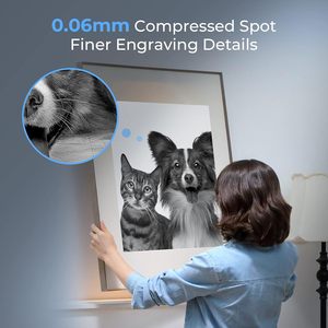Grabador Láser Creality de 10W/72W, Máquina de Grabado de Alta Precisión para Madera y Metal - Product Image 2