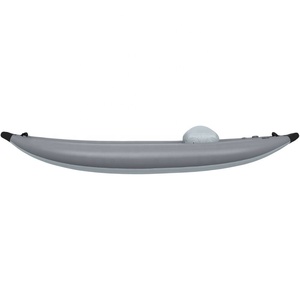 Canoa de aire completo y <span class=keywords><strong>doble</strong></span> para una sola persona, <span class=keywords><strong>kayak</strong></span> <span class=keywords><strong>inflable</strong></span> plegable, punto de caída de mar, color blanco, nuevo - Product Image 5