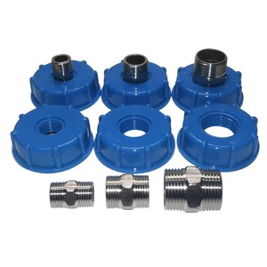 Raccords pour réservoir IBC durable de 1000 L, filetage S60X6 vers connecteur de tuyau d'arrosage de 1/2'', 3/4'', 1'', <span class=keywords><strong>adaptateur</strong></span> de remplacement de valve pour réservoir IBC - Product Image 5