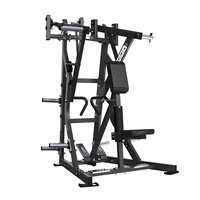 Appareil de musculation commercial Iso-lateral à charge de plaques en acier pour entraînement de la force dorsale, garantie de 10 ans