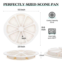 Moule à pain et gâteau en silicone SILIKOLOVE Factory Sandwich LFGB antiadhésif sans BPA avec cadre métallique renforcé pour toasts et brownies