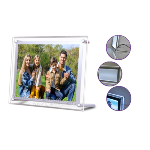 Tinh thể khung LED bảng điều chỉnh ánh sáng hộp hiển thị quảng cáo Đăng kết hợp tinh thể lightbox LED Snap Bảng điều chỉnh ánh sáng hộp hình ảnh khung - Product Image 2