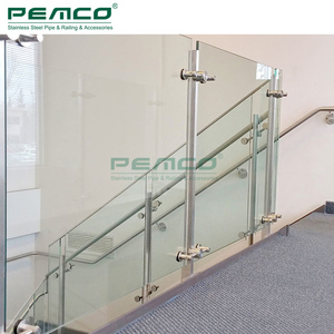 Cầu Thang Trong Nhà Kính Lan Can Hệ Thống Thép Không Gỉ Cầu Thang Lan Can Tay Vịn - Product Image 3