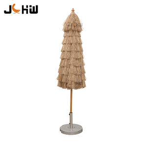 <span class=keywords><strong>Parasol</strong></span> de Plage et de Patio Pliant <span class=keywords><strong>en</strong></span> Aluminium avec <span class=keywords><strong>Paille</strong></span> Synthétique PP, Imperméable, Idéal pour Extérieur, Plage, Piscine, Villa - Offre Spéciale - Product Image 3