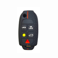 Housse de protection pour clé de voiture en silicone pour Volvo S60 S80 XC70 XC90 V70