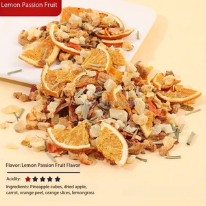 ชาสมุนไพรออร์แกนิกผสมรสเลมอนและเสาวรส บรรจุในถุงแบบซองใหญ่และแบบกล่อง - Product Image 1