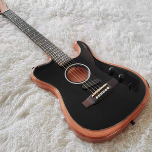 G-2 <span class=keywords><strong>Guitarra</strong></span> Electroacústica de 39 Pulgadas, Cuerpo de Abeto y Caoba, Pastilla de Alta Calidad, Cutaway, Directo de Fábrica - Product Image 5