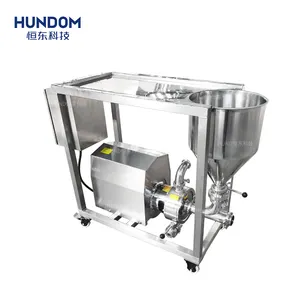 Stainless steel liquid and powder doing machine simple water and powder mixer blender machine