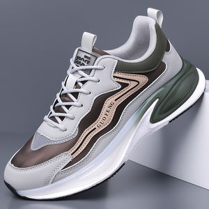 Chaussures en maille respirante pour hommes, chaussures de sport et de basket-ball décontractées de haute qualité avec design à enfiler éclairé, les plus vendues - Product Image 3