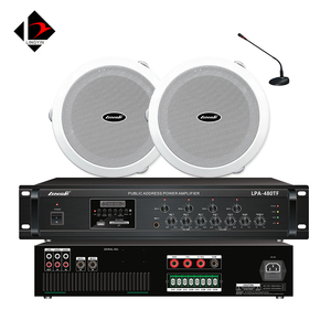Amplificador de Transmisión <span class=keywords><strong>PA</strong></span> Comercial QQCHINA <span class=keywords><strong>PA</strong></span> LPA-480TF para Sistemas de Audio Multizona de Emergencia 100V/4 a 16Ω - Product Image 1