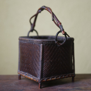 Handmade <b>bamboo</b> woven <b>baskets</b>, charcoal ... storage <b>baskets</b>, charcoal walnut charcoal bowls, charcoal cages, charcoal buckets, - Product Image 2