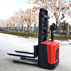 Elektrischer Paletten hubstapler Volle lekt rischer Gabelstapler 1500/2000kg Kapazität 1,6-6Meter Höhe für Einzelhandel lager - Product Image 2