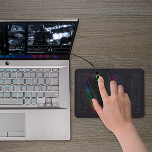 3600 CPI Loại-C chuột chuyên nghiệp USB có dây chuột trò chơi cho MacBook đèn nền LED Ergonomic Chuột chơi game cho máy tính Xách Tay PC - Product Image 4