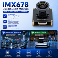 Módulo de Cámara IMX678 8MP 4K USB3.0 STARVIS 2 con HDR Mejorado para Condiciones de Poca Luz y NIR para Inspección Industrial y Robótica