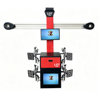 Máquina Portátil de Alineación de Ruedas, Herramienta de Alineación de Ruedas de Automóvil, Máquina de Alineación de Ruedas 3D con Elevador, Juego Completo