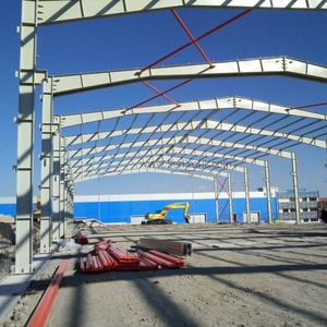 โครงเหล็กสำเร็จรูปสำหรับบ้านเบาโรงเก็บของโกดังเหล็กโครงสร้างเหล็กสำเร็จรูป - Product Image 4