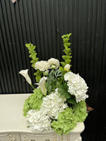 Nouvelle composition florale artificielle en soie toucher réel, design personnalisé, motif floral mixte, légère et moderne, pour Thanksgiving et Nouvel An
