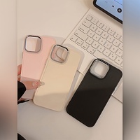 Coque de téléphone en silicone mat étanche et antichoc pour iPhone 14, 15, 16 Pro Max et modèles précédents - Ventes flash