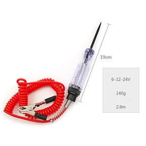 6-<span class=keywords><strong>12</strong></span>-24V DC voiture <span class=keywords><strong>testeur</strong></span> de Circuit lumière professionnel Auto tension continuité Test électrique Volt Test stylo ampoule Circuit <span class=keywords><strong>testeur</strong></span> - Product Image 2