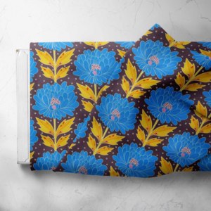Tissu popeline 100% coton peigné, imprimé numérique personnalisé, motif floral, respirant, léger, pour chemises <span class=keywords><strong>femme</strong></span>, fille et garçon - Product Image 3