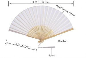 Wedding Party Dance Handmade <b>Crafts</b> Hand Fan <b>Bamboo</b> - Product Image 2