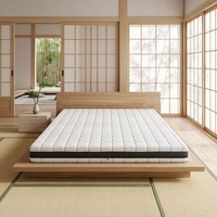 Matelas surmatelas personnalisé Skylee, lavable, avec coussinets d'air 4D en polymère POE, housse amovible, portable, facile à nettoyer, matelas de massage en POE