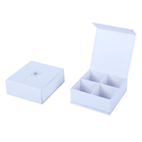 Feier Weihnachts schokoladen schachtel mit Gitter-und Teiler geschenk schokoladen schachteln
